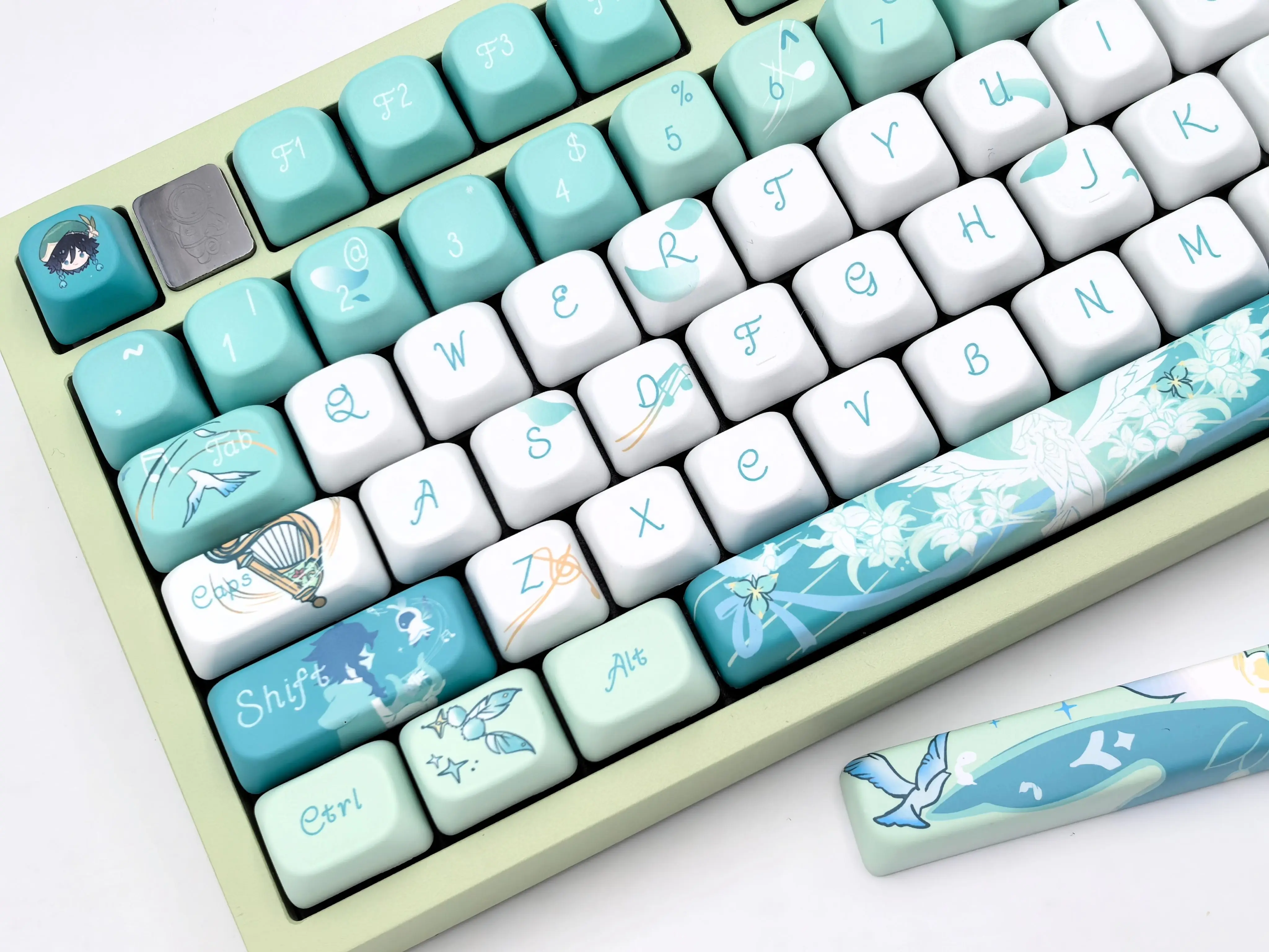 ゲーム「原神」の限定版、ヴェンティをテーマにしたキーキャップ - Gaming Accessories In China のレビューと価格