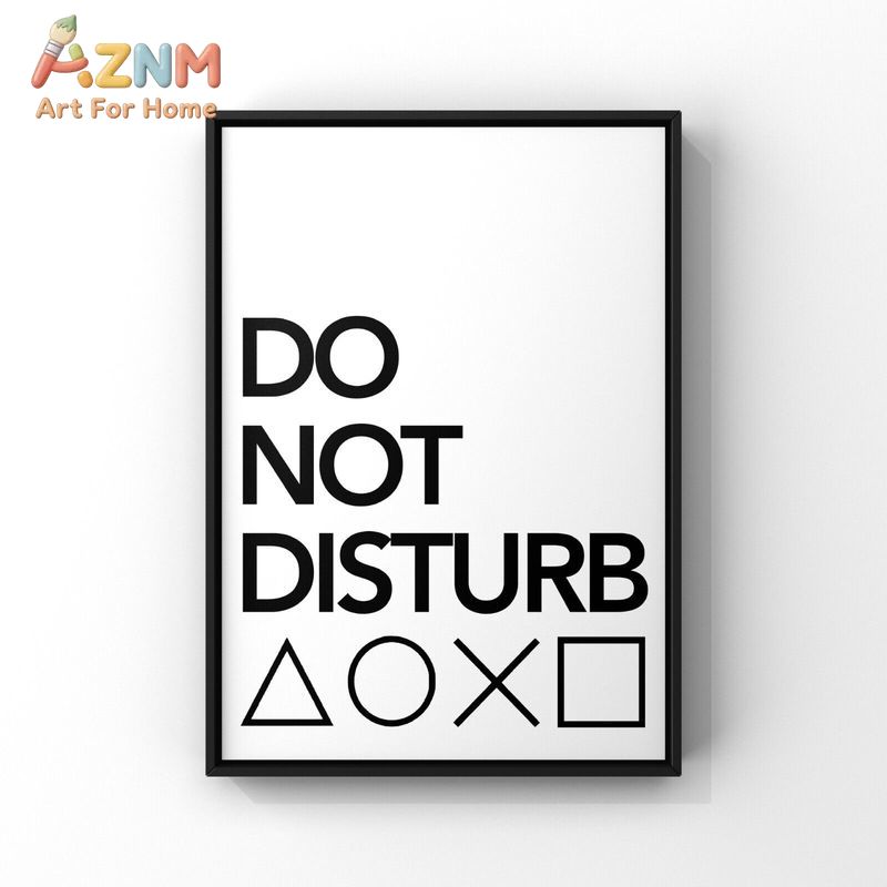 AZNM ブラックホワイト ゲーミングキャンバス ウォールア - Gaming Accessories For Room のレビューと価格